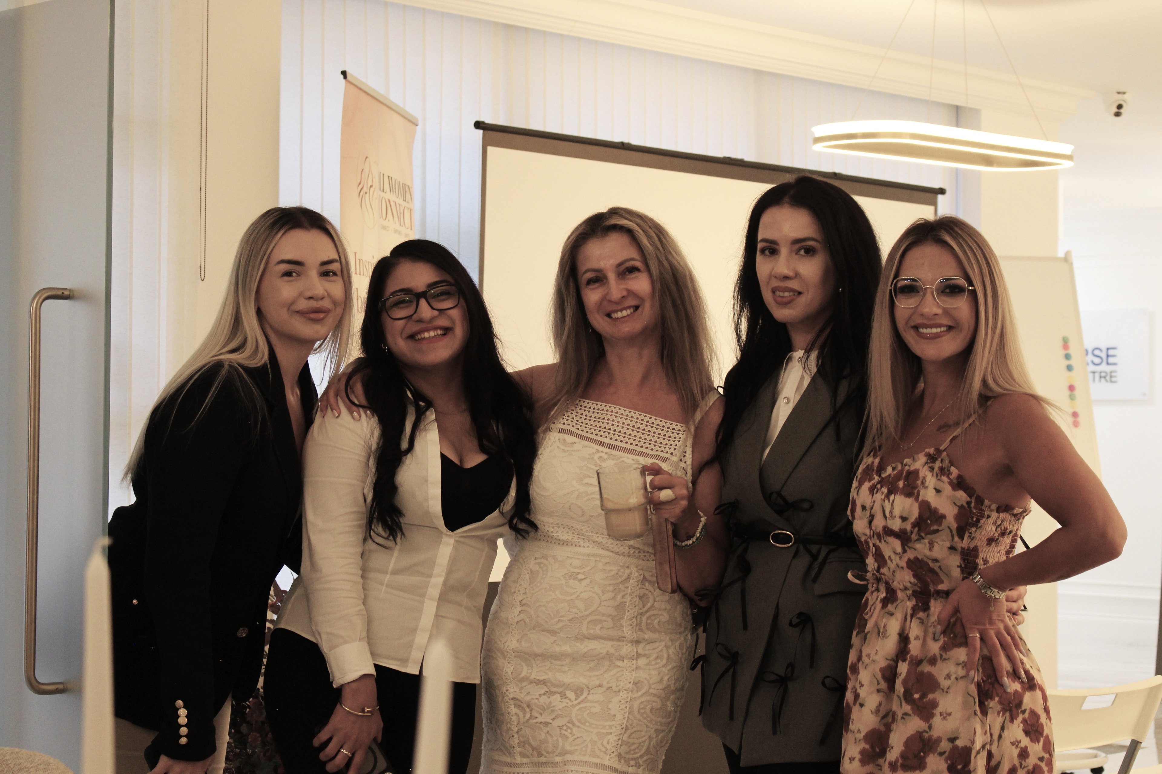 Women collaborating globally